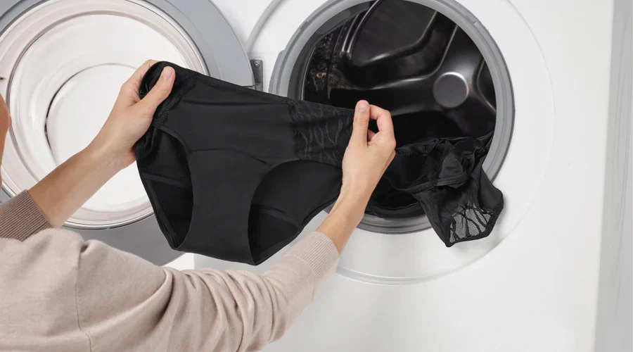 Comment entretenir mes sous-vêtements d’incontinence lavables ?